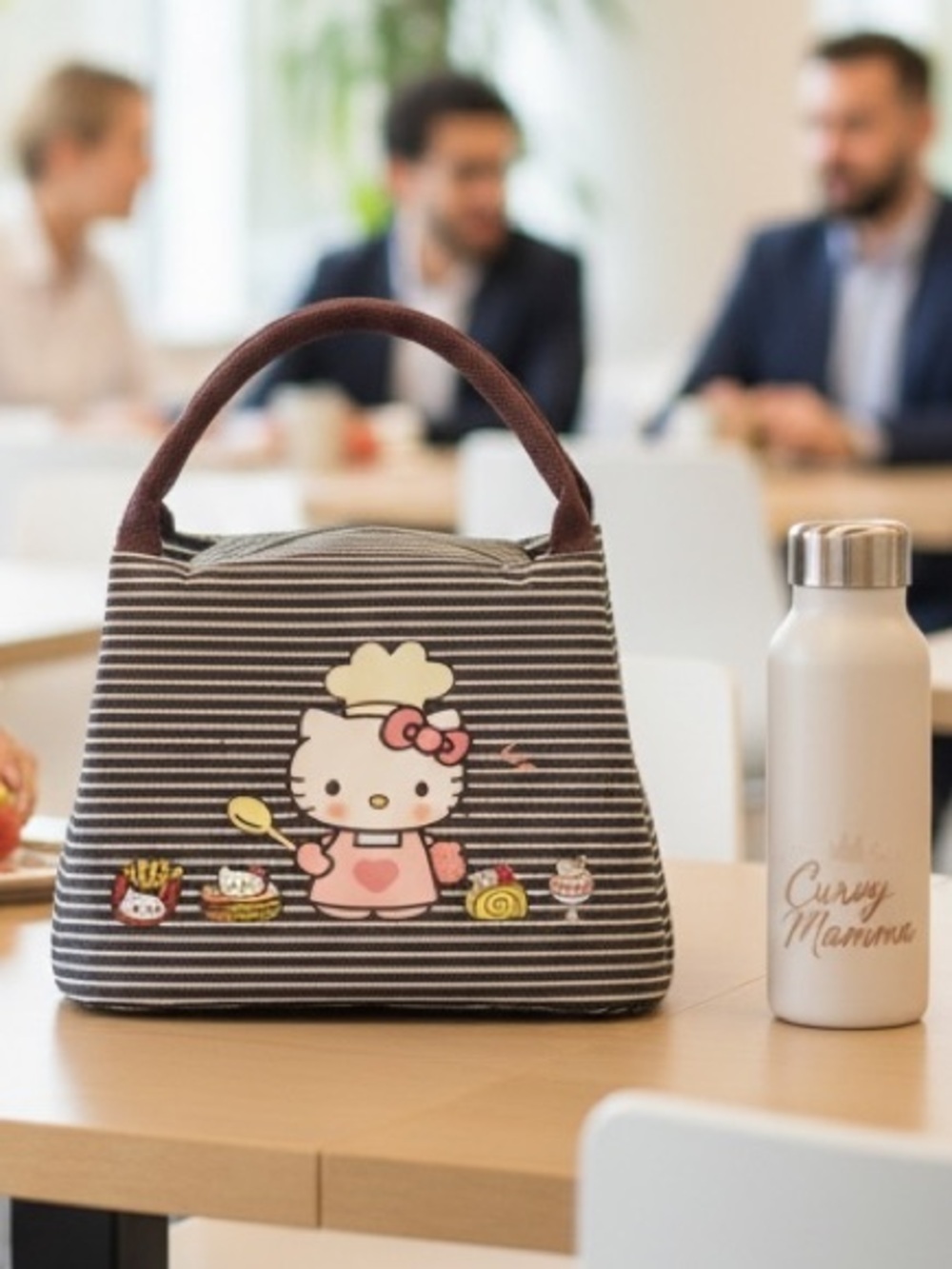 Hello Kitty Lunch Tote Bag  6*7 excellent quality- lowest I can do